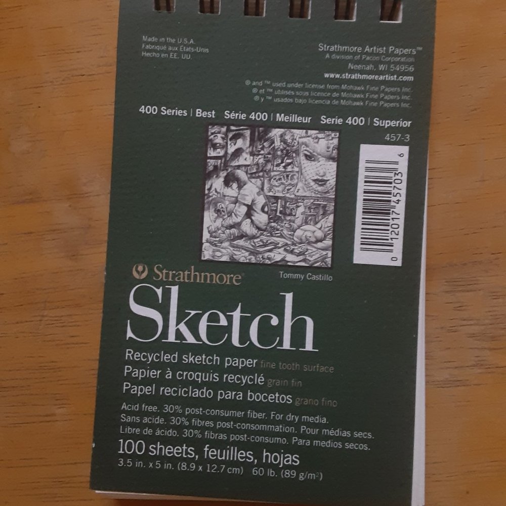 3.5 x 5 Sketchbook